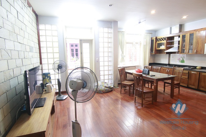 Furnished four bedrooms house for rent in Cau Giay district, Ha Noi